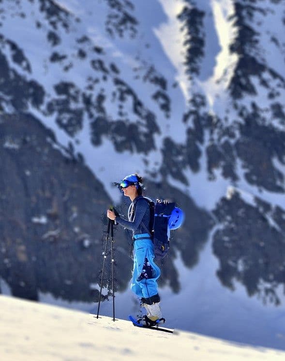 Excursión al atardecer con raquetas de nieve